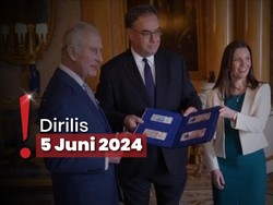 Raja Charles III Terima Uang Kertas Baru Nominal Pertama Berfoto Dirinya