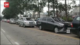VIDEO: Hari Kedua Lebaran, Kawasan Wisata Pantai Anyer Macet 4KM