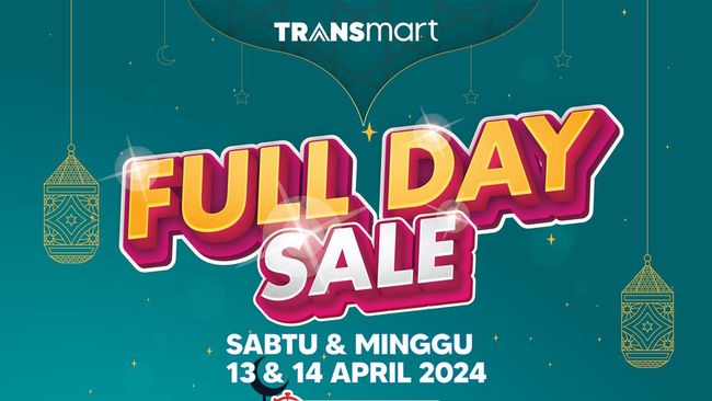 Gas! Transmart Gelar Diskon Besar-Besaran 50% + 20% Sabtu & Minggu Ini