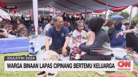 VIDEO: Warga Binaan Lapas Cipinang Bertemu Keluarga