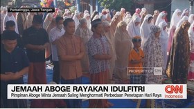 VIDEO: Jemaah Aboge Salat IdulFitri Hari Ini