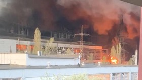 Serangan Udara Rusia Hancurkan Pembangkit Listrik Terbesar di Kyiv