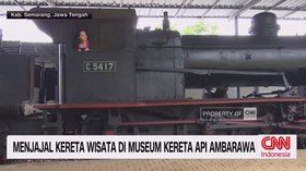 VIDEO: Menjajal Kereta Wisata di Museum Kereta Api Ambarawa