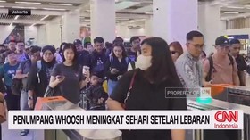VIDEO: Penumpang Whoosh Meningkat Sehari Setelah Lebaran