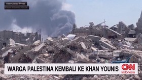 VIDEO: Warga Palestina Kembali ke Khan Younis
