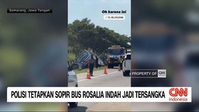 VIDEO: Polisi Tetapkan Bus Rosalia Indah Jadi Tersangka