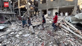 VIDEO: Cara Anak-anak Gaza Berbahagia di Tengah Idulfitri yang Kelam