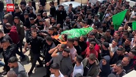 VIDEO: Prosesi Pemakaman Anggota Hamas yang Tewas di Tepi Barat