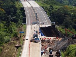 Perbaikan Jalan Tol Bocimi yang Longsor Dikebut, Rampung Juni 2024