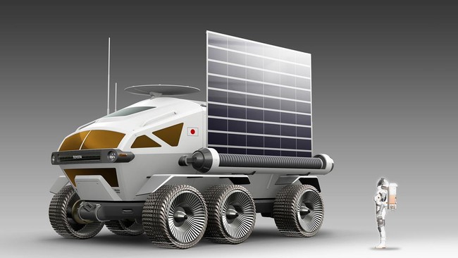 Toyota merancang kendaraan angkasa luar yang dinamakan Lunar Cruiser untuk mengikuti salah satu misi NASA mengeksplorasi bulan. 