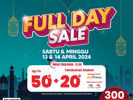 Diskon Besar-besaran Meja Komputer hingga Apel Fuji, Hanya di Transmart Full Day