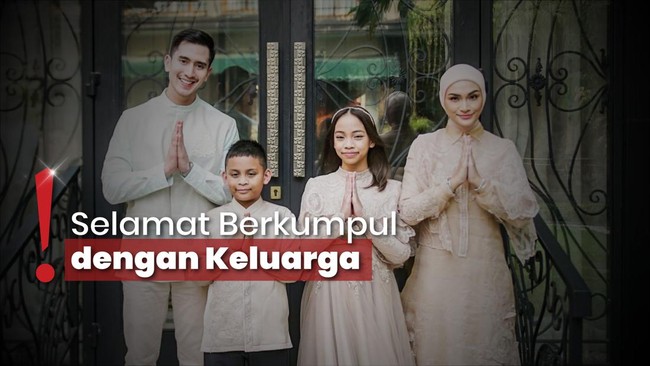 Lebaran Bareng Anak Zulkilfi Hasan, Verrell Bramasta Pamer Keluarga