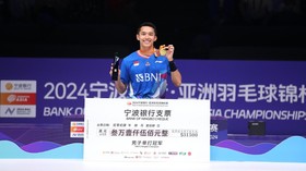 FOTO: Jonatan Christie Kampiun BAC 2024