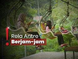 Efek Will Smith, Wahana Keranjang Sultan Lembah Purba Ramai Pengunjung