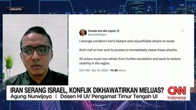 VIDEO: Iran Serang Israel, Konflik Dikhawatirkan Meluas?