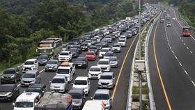 One Way Arus Mudik Diperpanjang hingga KM 210 Tol Palikanci