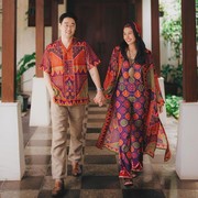 Kumpulan Outfit Lebaran Artis Tanah Air 2024, Sekeluarga Kompak dengan Warna dan Corak Ceria!