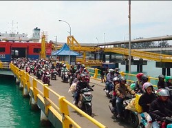 Arus Balik Mudik, Pelabuhan Merak Mulai Diramaikan Pemudik Bermotor
