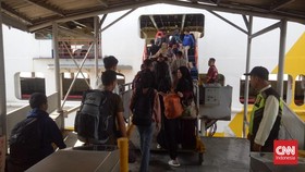 Arus Balik Lebaran, 98.709 Pemudik Balik ke Jawa dari Bakauheni