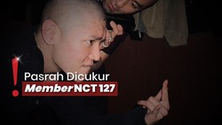 Bikin Syok Fans! Taeyong NCT Pamer Kepala Botak Sebelum Jalani Wamil