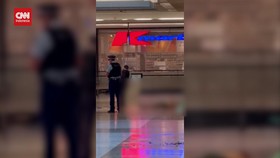 VIDEO: Horor Penikaman di Sydney, Pelaku Tergeletak usai Ditembak