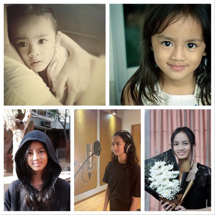<p>Atisha Prajna Tiara adalah putri Dewi Lestari dari pernikahan dengan mendiang Reza Gunawan. Atisha lahir pada 23 Oktober 2009, Bunda. Artinya, sebentar lagi usia Atisha menginjak 15 tahun. (Foto: Instagram @atishaprajna)</p>