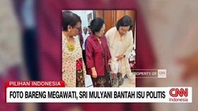 VIDEO: Foto Bareng Megawati, Sri Mulyani Bantah Isu Politis