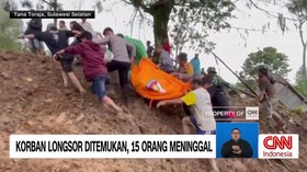 VIEO: Korban Longsor Tana Toraja, 15 Orang Meninggal