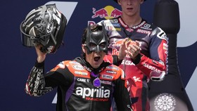 FOTO: Aksi Batmav dan Sonic saat Vinales Menang MotoGP Amerika