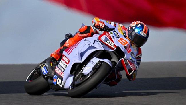 Marc Marquez berhasil menjadi yang tercepat pada sesi latihan bebas kedua (FP2) MotoGP Spanyol yang berlangsung dalam kondisi lintasan basah.