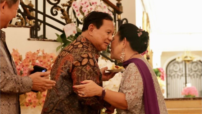 Ucapan Selamat dan Harapan Prabowo pada Perayaan Ulang Tahun Titiek Soeharto