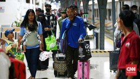 Transportasi Kereta Diserbu di Momen Nataru, 1,9 Juta Tiket Terjual