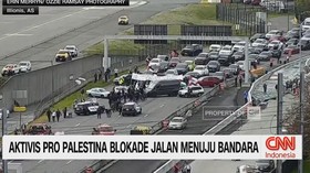 VIDEO: Aktivis Pro Palestina Blokade Jembatan Golden Gate