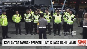 VIDEO: Korlantas Tambah Personil untuk Jaga Bahu Jalan