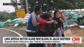VIDEO: Motor Gagal Rem Di Jalur Wisata Kota Batu