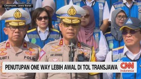 VIDEO: Penutupan One Way Lebih Awal di Tol Transjawa