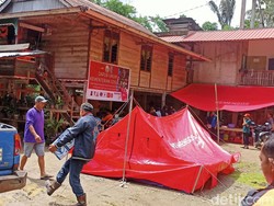 BNPB Siapkan 50 Tenda Darurat untuk Korban Longsor di Tana Toraja