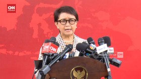 VIDEO: Menlu Ungkap 2 Arahan Jokowi Respon Serangan Iran ke Israel