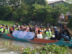 Tekad Komunitas Peduli Sungai Surabaya demi Sadarkan Masyarakat
