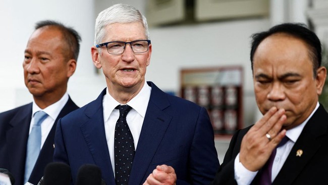 Apple Perluas Jejak di Indonesia Pasca Pertemuan CEO dengan Presiden Jokowi