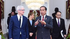 Fakta-fakta Kunjungan Bos Apple Tim Cook ke Indonesia