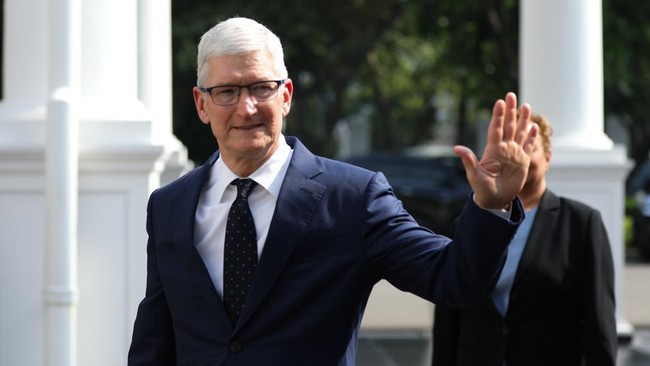 Audiensi Istimewa: Petinggi Apple, Tim Cook, Berkunjung ke Istana Kepresidenan untuk Bertemu Presiden Jokowi