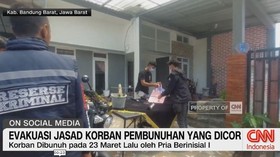 VIDEO: Evakuasi Jasad Korban Pembunuhan yang Dicor Dibalik Ubin