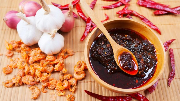 Ilustrasi chili oil