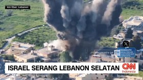 VIDEO: Israel Serang Lebanon Selatan