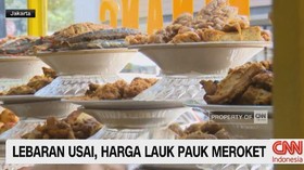 VIDEO: Lebaran Usai, Harga Lauk Pauk Meroket