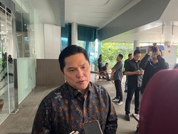 Siapkan Upacara 17 Agustus di IKN, Erick Thohir Kumpulkan Bos-bos BUMN