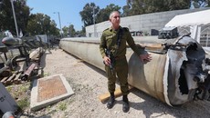 FOTO: Penampakan Rudal Iran yang Diklaim Berhasil Dicegat Israel