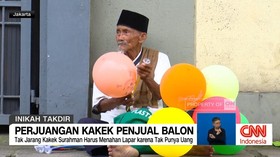 VIDEO: Perjuangan Kakek Penjual Balon
