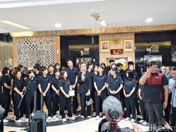 Red Sparks Dijamu di Kemenpora Jelang Hadapi Indonesia All Star